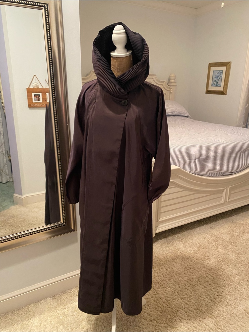 Mycra Pac Donatella Reversible Black/Brown Coat M